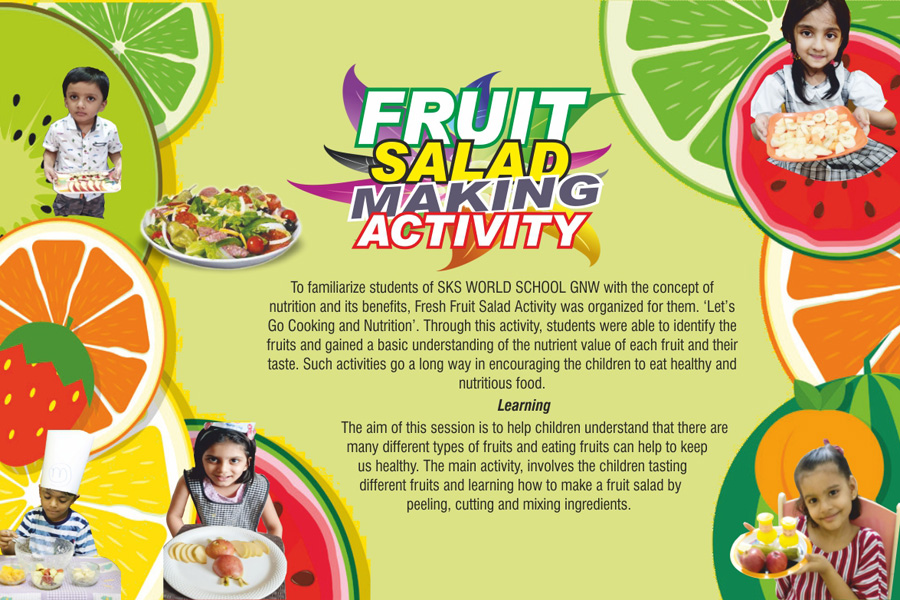 Fruit Salad Making Activity